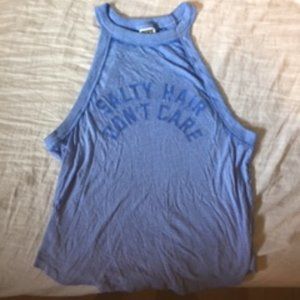 2/$20✨PINK "Salty Hair Don't Care" tank top